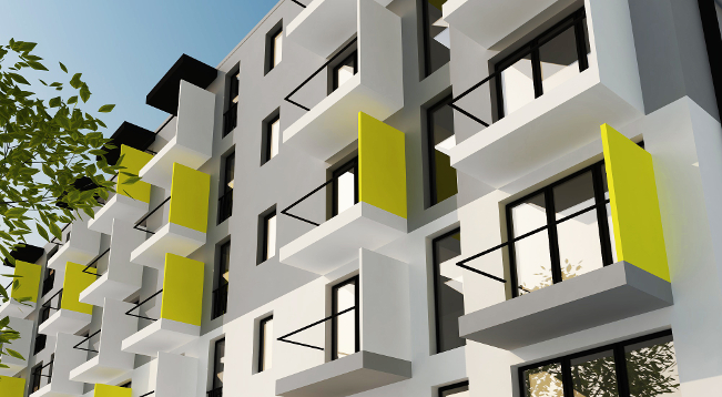Budynek mieszkalny autorstwa architektów z Wrocławia widok 02