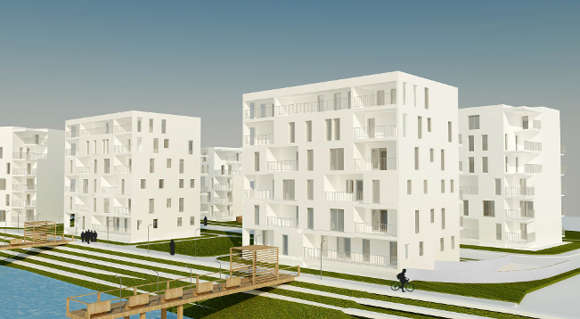 Budynek mieszkalny autorstwa architektów z Wrocławia widok 03