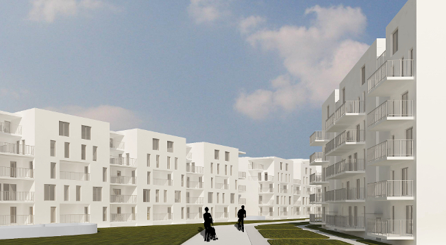Budynek mieszkalny autorstwa architektów z Wrocławia widok 04