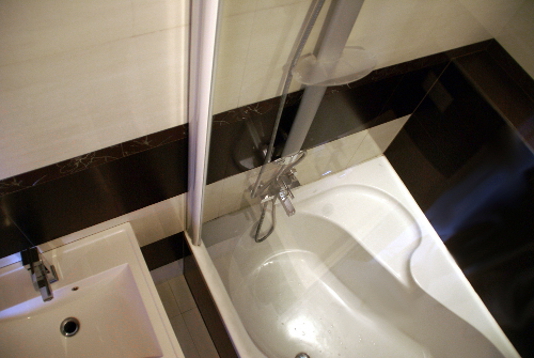Aranżacja wnętrz łazienki mieszkania na Muchoborze architektów wnętrz z biura amawa widok 02